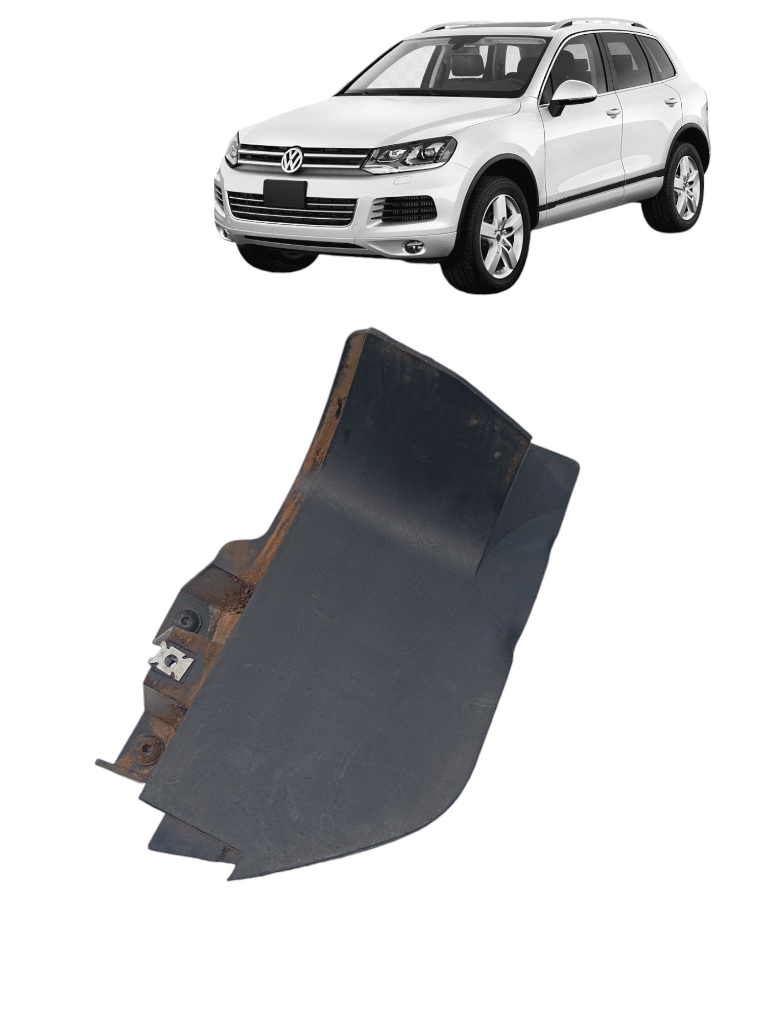 Forro Roda Esquerda Vw Touareg 2014 Cod 7p6854855 Original