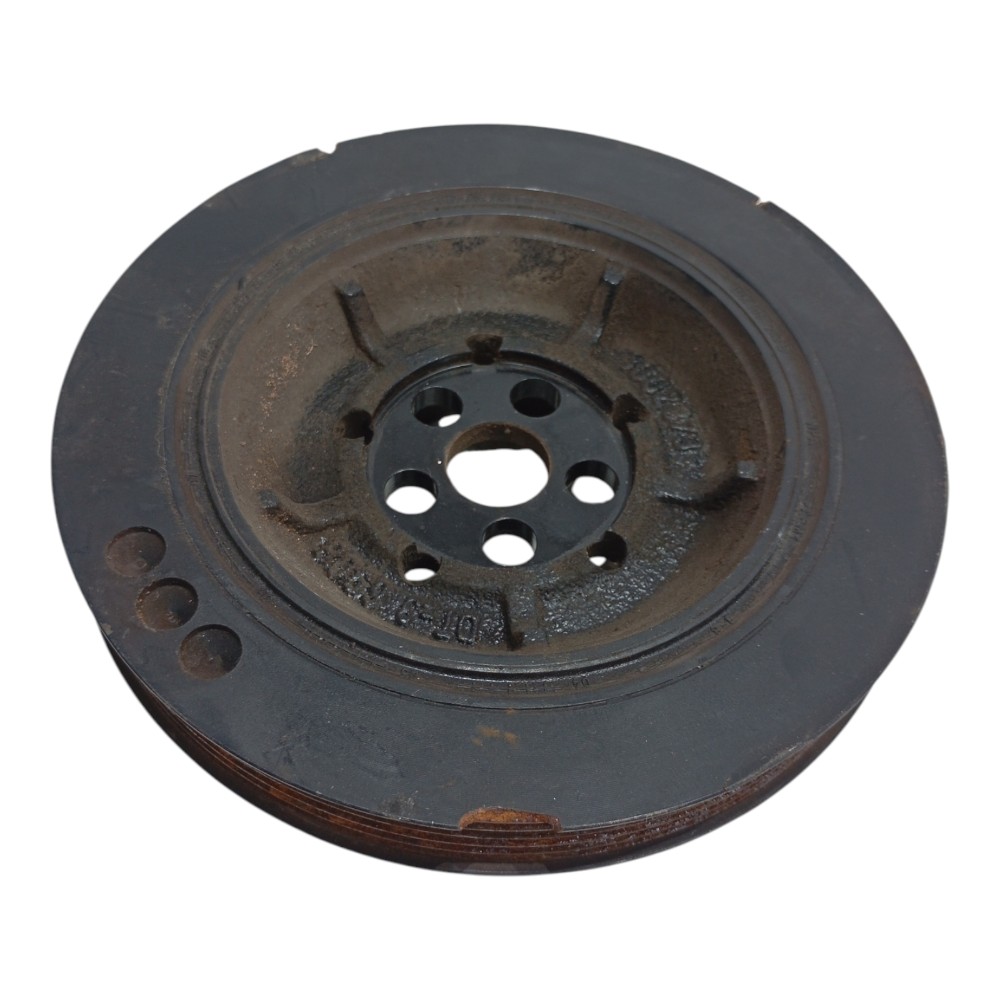 Polia Virabrequim Motor Volkswagen Jetta 2.5 2007 2008 2009 5