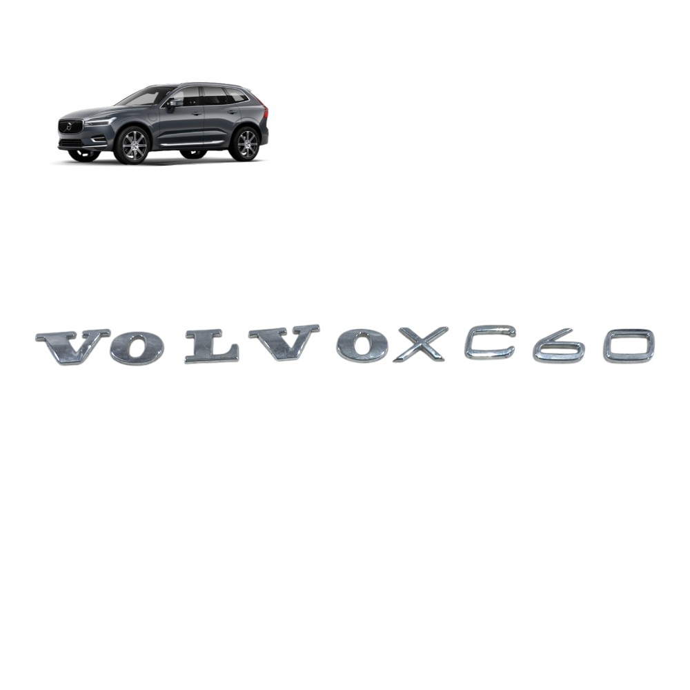 Letreiro Emblema Símbolo Tampa Traseira Volvo Xc60 2.0 2022