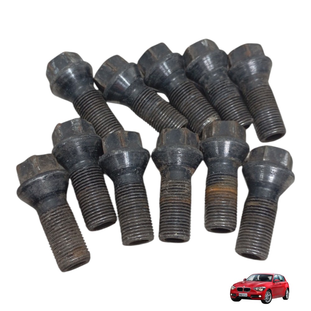 Kit Jogo Parafuso Prisioneiro Roda Bmw 118i 1.6 Turbo 2014
