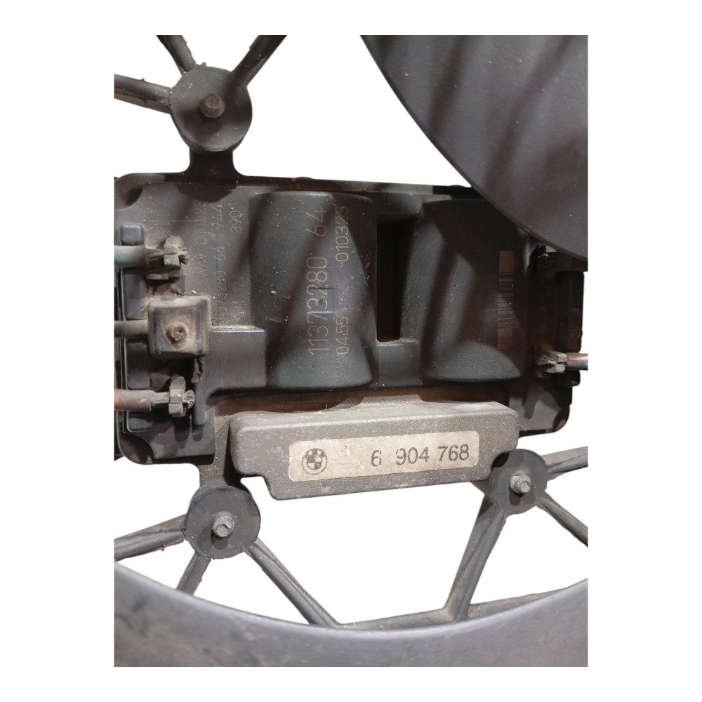 Ventoinha Com Defletor Bmw 328i 2.5 E46 2001 Cod-64546905076 6
