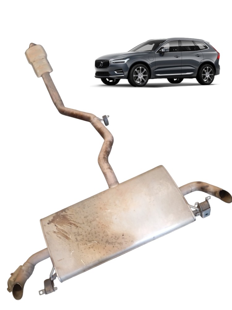 Escapamento Silenciador Volvo Xc60 Hibrida Turbo T8 2.0 2022