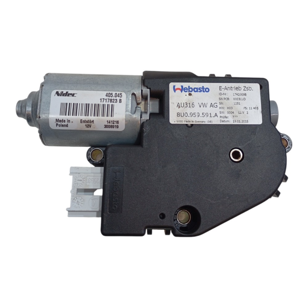 Motor Teto Solar Audi Q3 2.0 Turbo 2014 Cod-8u0959591a 7