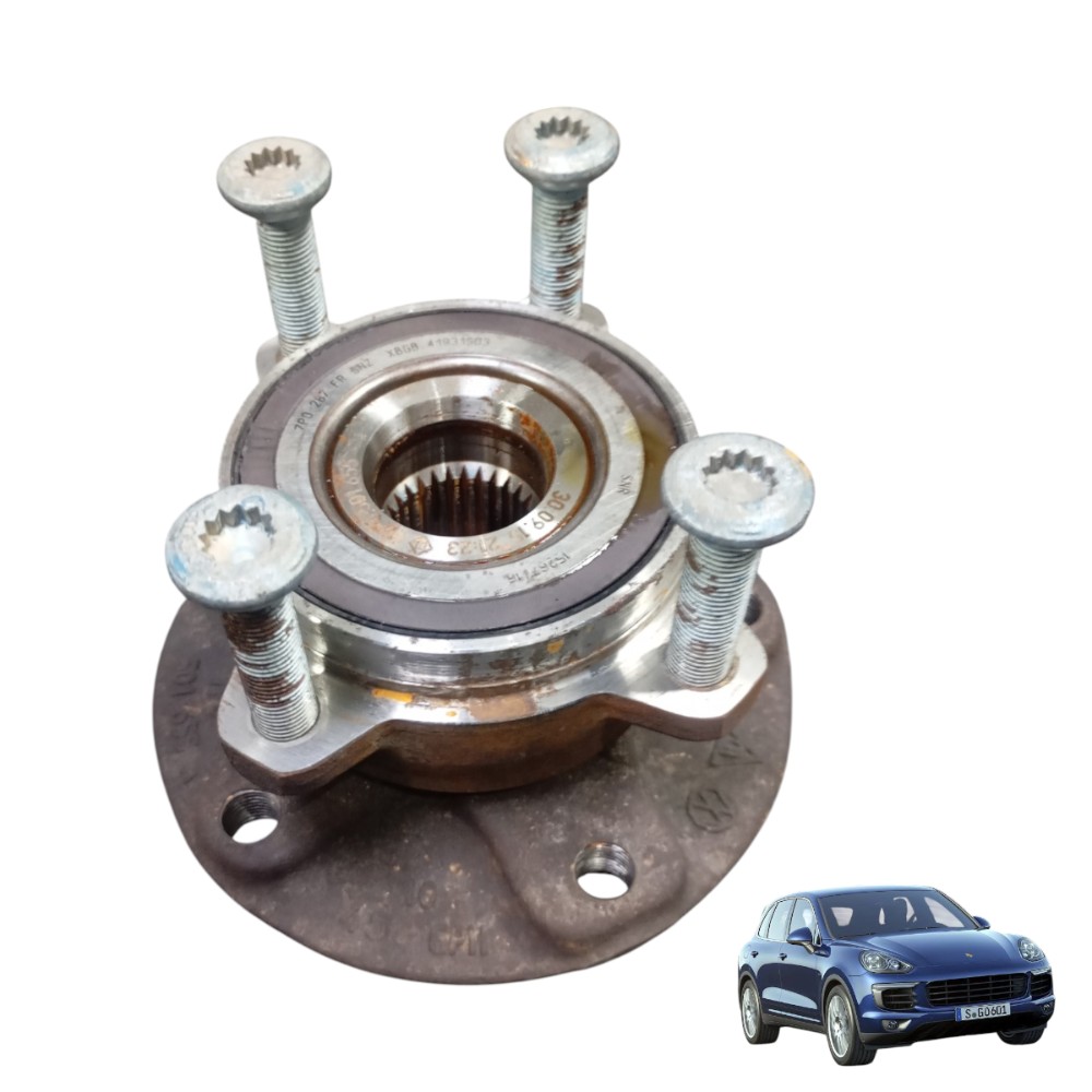 Cubo roda dianteira direita porsche cayenne v6 2015 2016