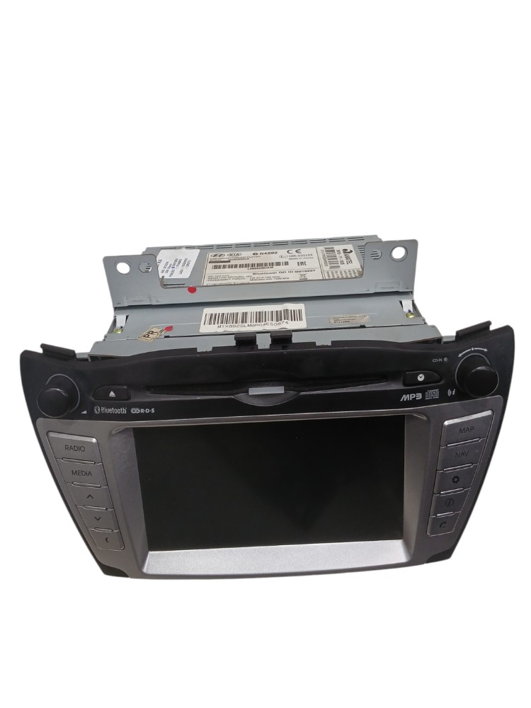 Rádio Som Tela Central Multimidia Hyundai Ix35 2015 2016 Preto 3