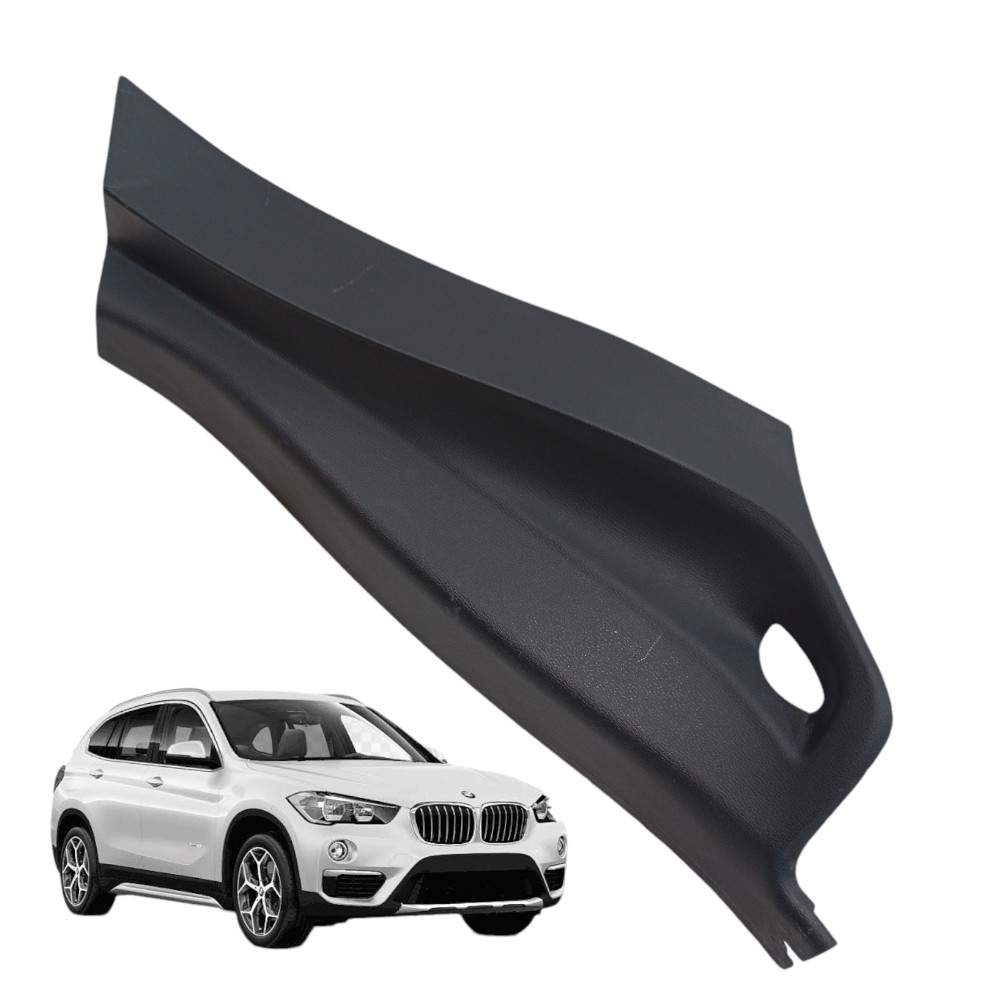 Acabamento Lateral Banco Traseiro Dir Bmw X1 2017 104708a2 Preto
