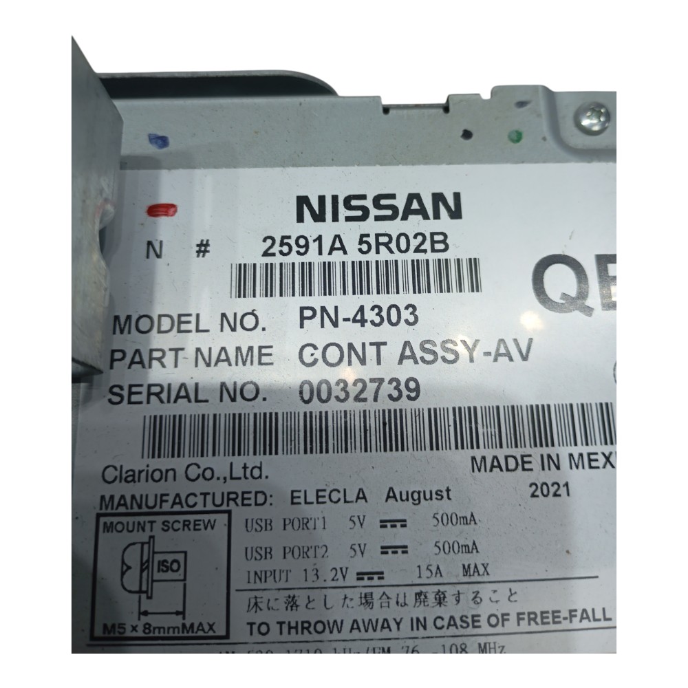 Central Multimídia Nissan Kicks 1.6 Advance Cvt 2023 2024 9