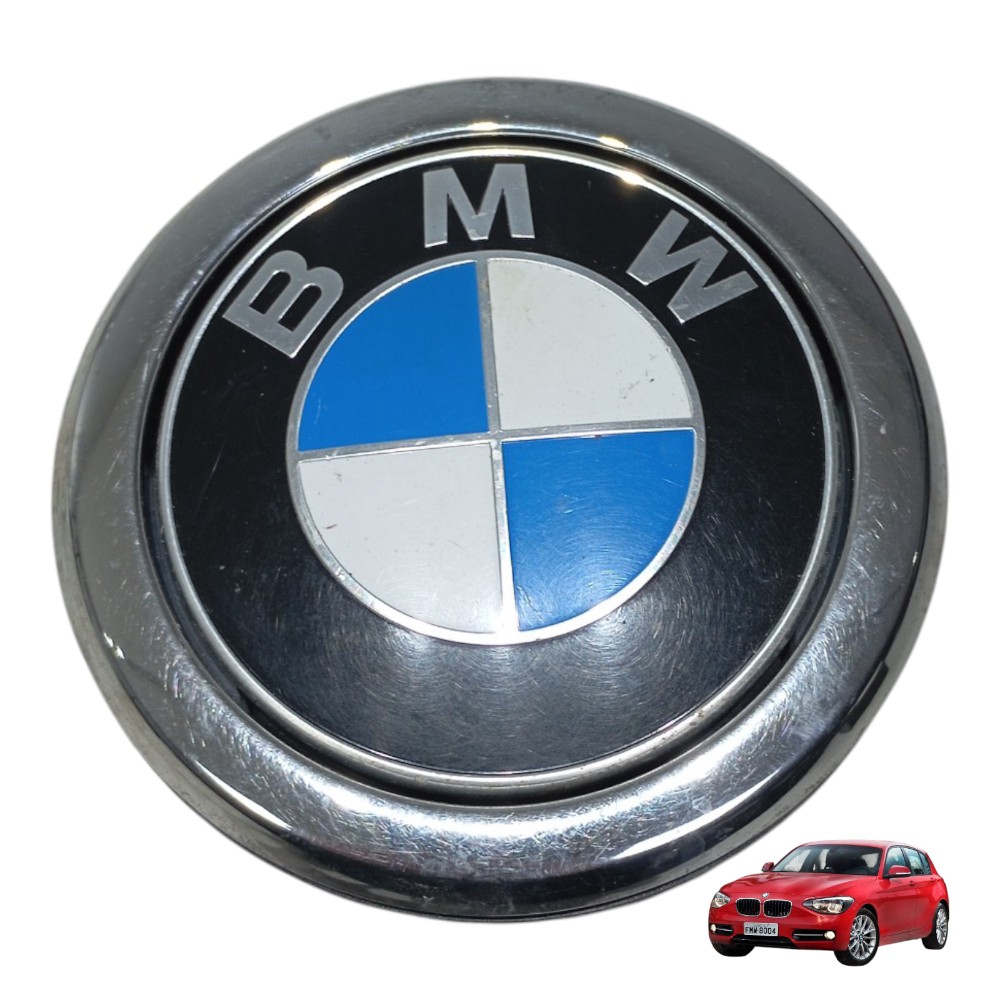 Emblema Tampa Traseiro Bmw 118i 125i 1.6 Turbo 2013 2014 F20 1