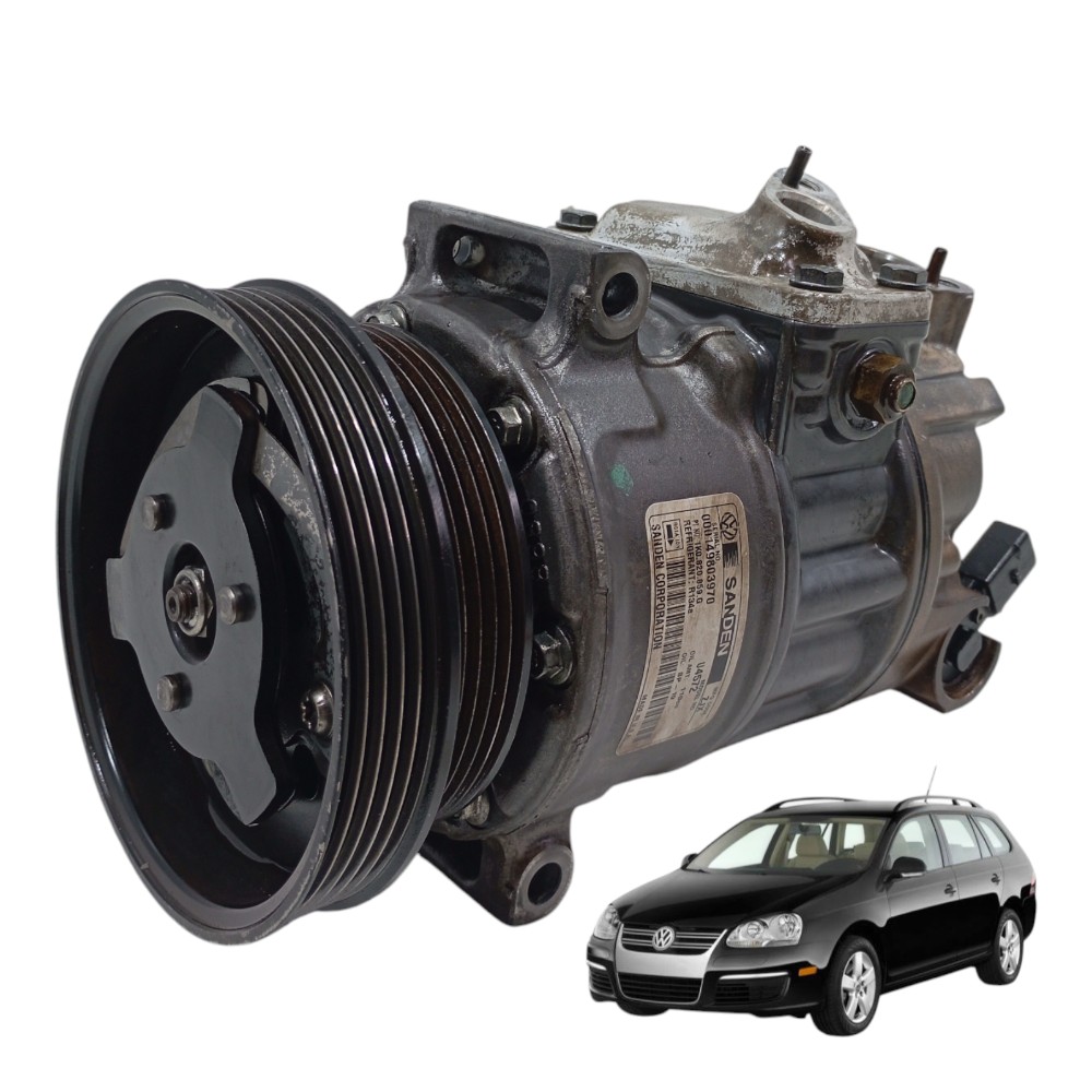 Compressor Ar Condicionado Volkswagen Jetta Variant 2009 2.5