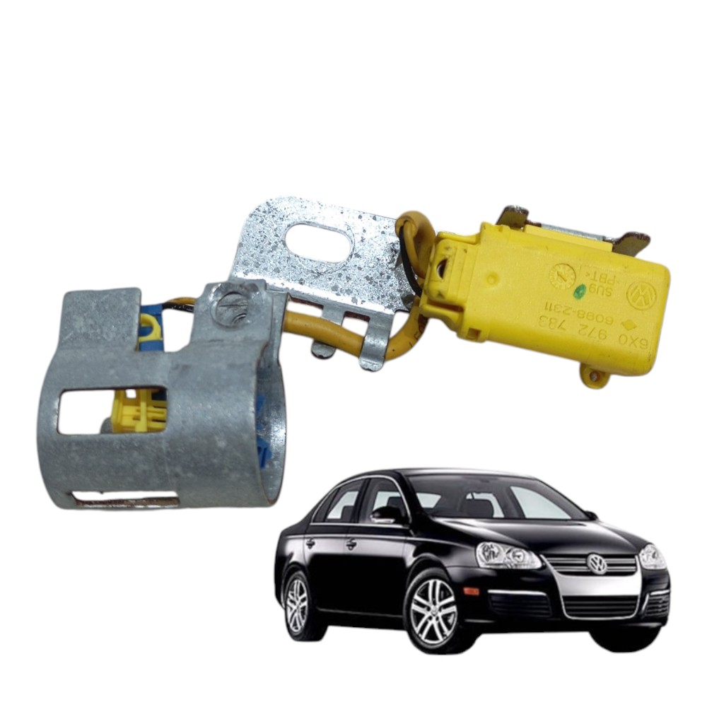 Chicote conector cinto traseiro direito Vw jetta 2.5 2007 1