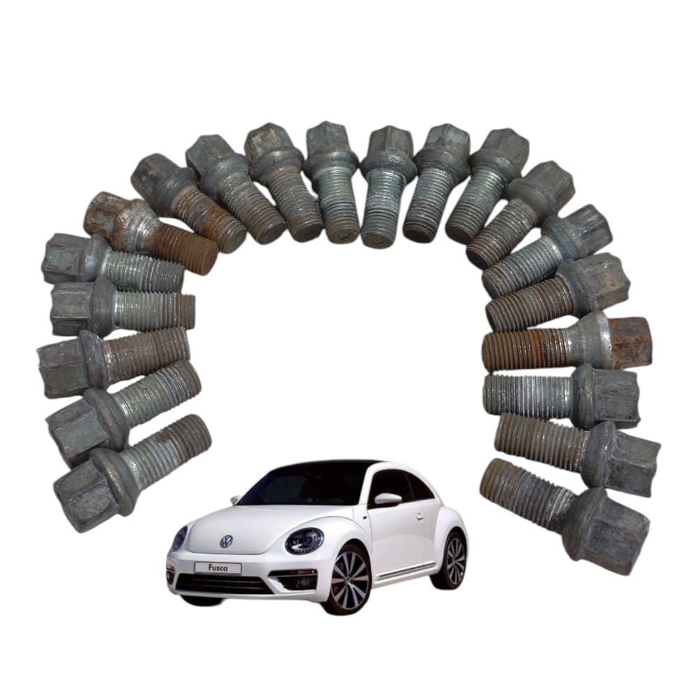 Kit Jogo Parafuso Prisioneiro Roda Volkswagen Fusca 2.0 2014