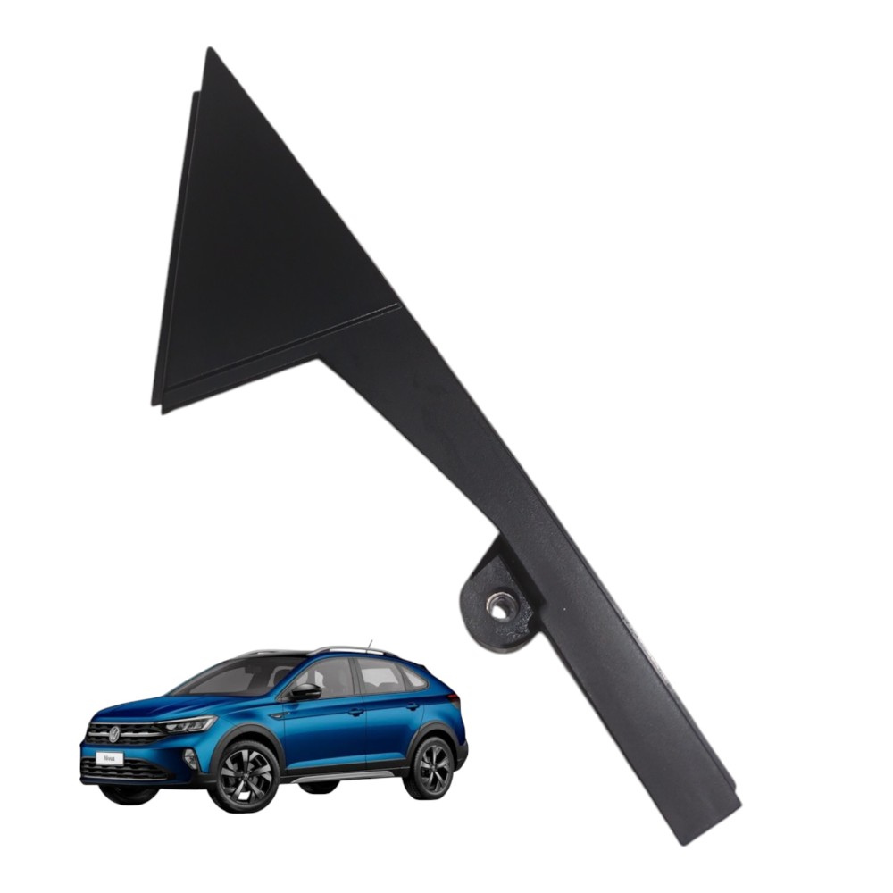 Acabamento Externo Porta Traseira Direita Vw Nivus 1.0 2022 – Preto 1