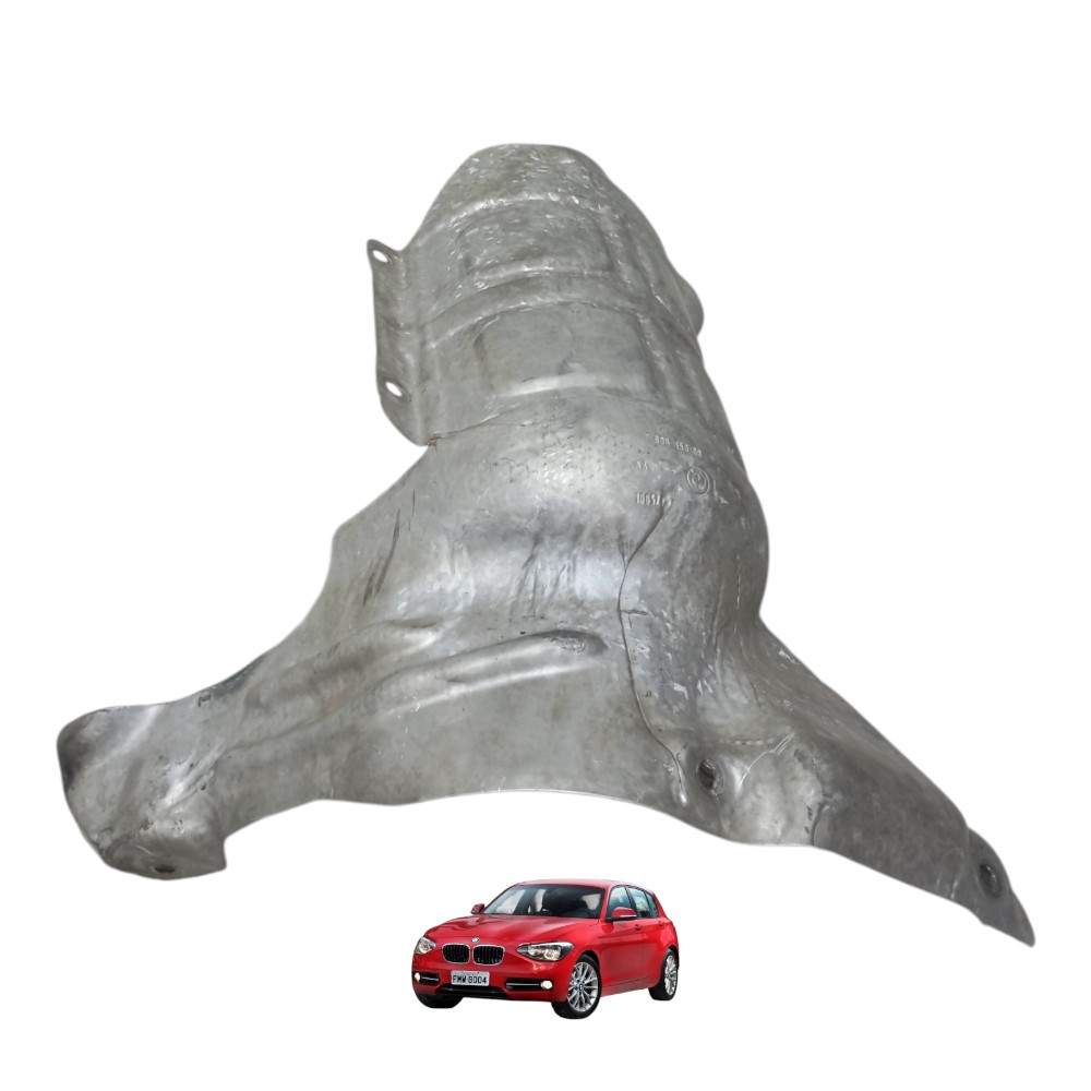 Defletor Protetor Calor Catalisador Bmw 118i 1.6 Turbo 2014