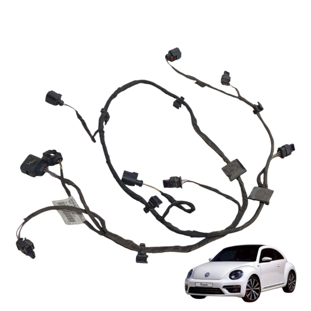 Chicote Sensor Estacionamento Traseiro Vw Fusca Tsi 2.0 2014