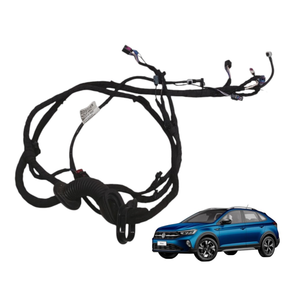 Chicote Tampa Traseira Volkswagen Nivus Highline 1.0 T 2023 1