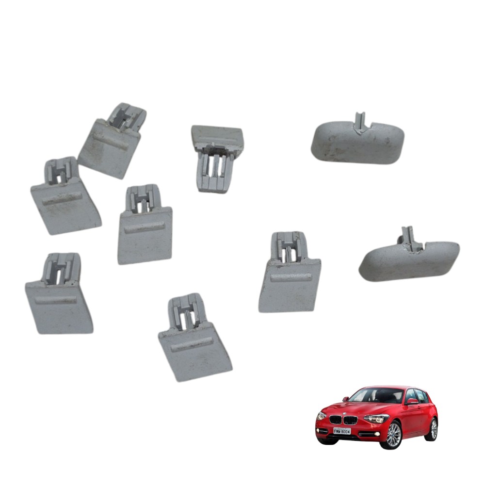 Kit Grampo Alça Teto Pqp Bmw 118i 1.6 Turbo 2013 2014 F20