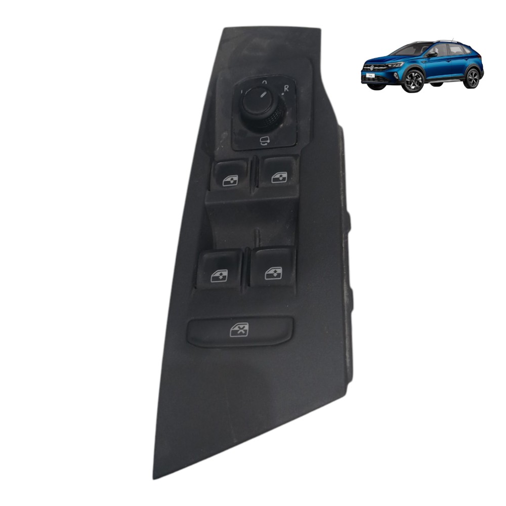 Comando Botão Vidro Dianteiro Esquerdo Vw Nivus Hl 1.0 2022