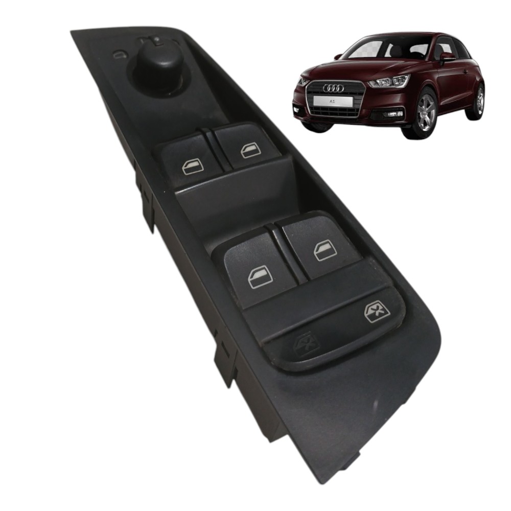 Botão Comando Vidro Dianteiro Esquerdo Audi A1 1.4 Tfsi 2013 1