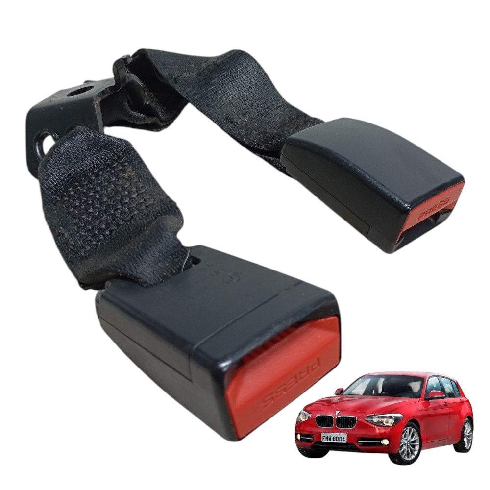 Engate duplo cinto traseiro central Bmw 118i 1.6 2013 2014 1