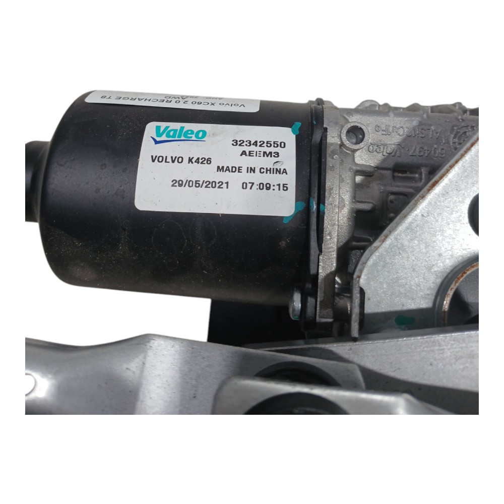Motor Galhada Limpador Parabrisa Volvo Xc60 2.0 T8 Awd 2022 2