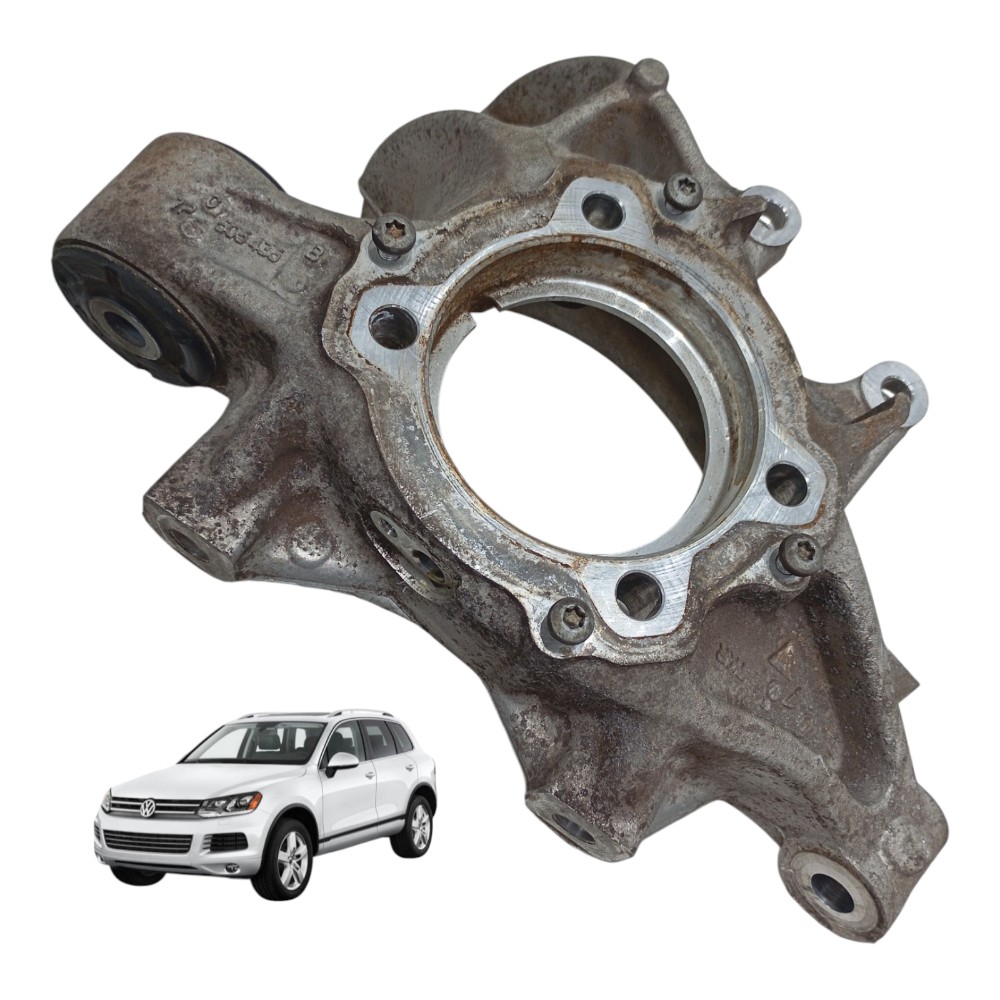 Cubo de roda traseira direito vw touareg 4.2 2013 7