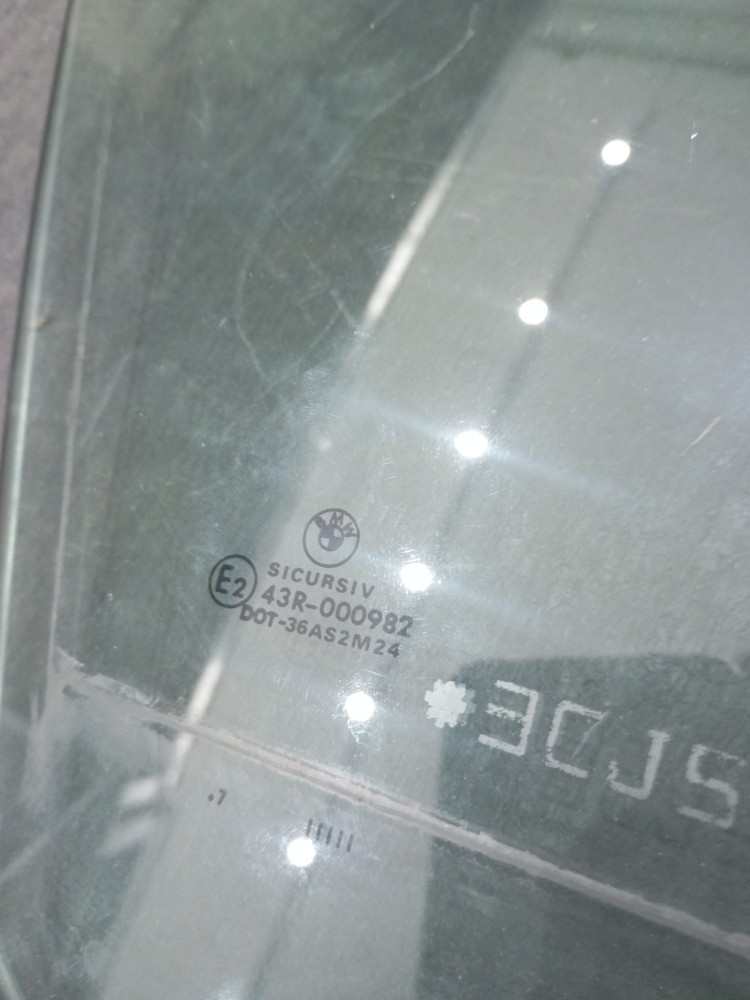 Vidro Porta Dianteiro Direito Bmw 530i E39 4.4 2003 2