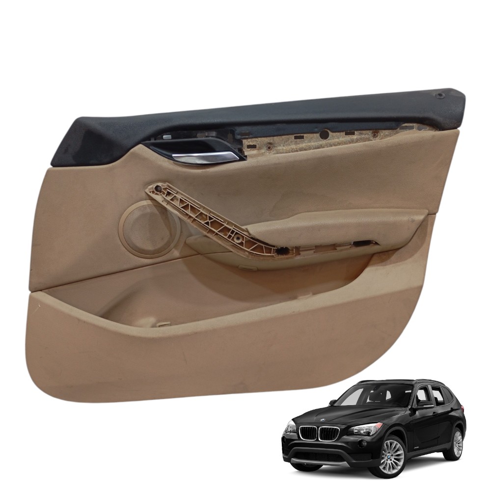 Forro De Porta Dianteira Direita Bmw X1 2.0 E84 2014 2991535 Caramelo