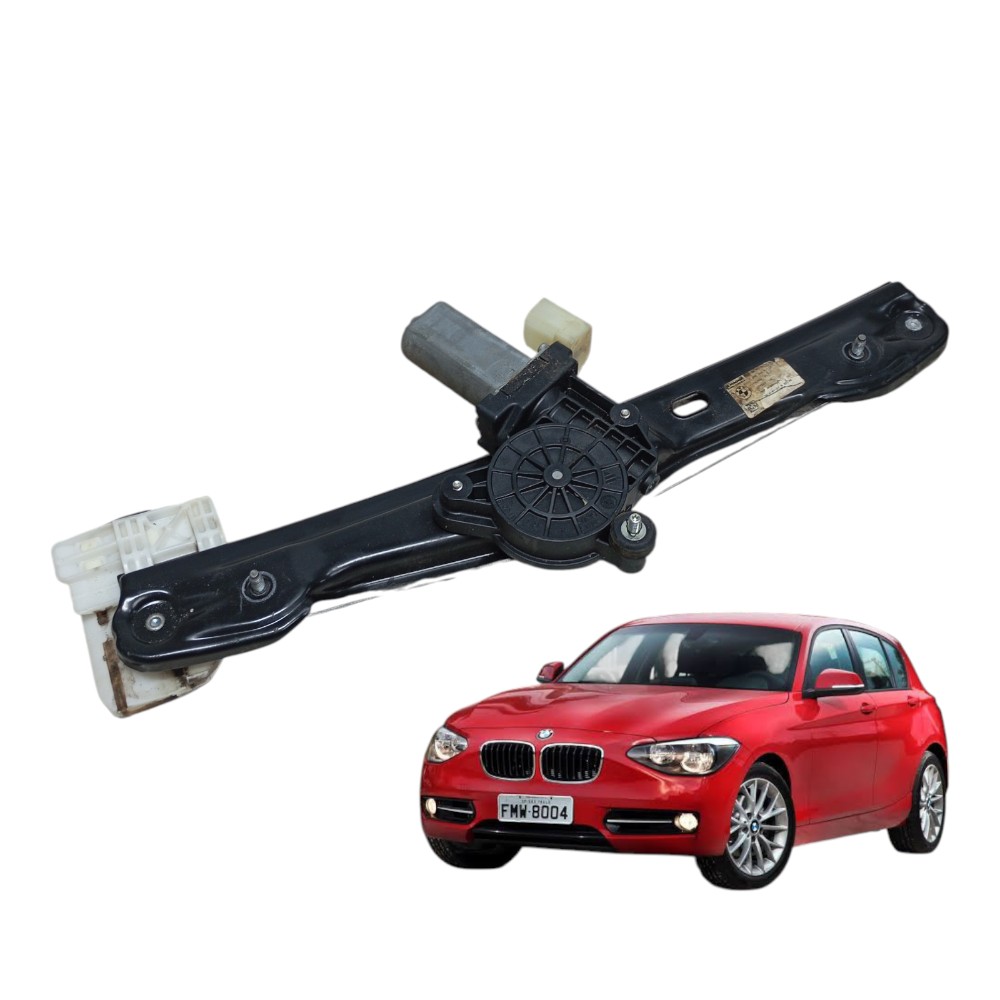 Máquina Motor Vidro Traseiro Direito Bmw 118i 116i 125i 2014 1