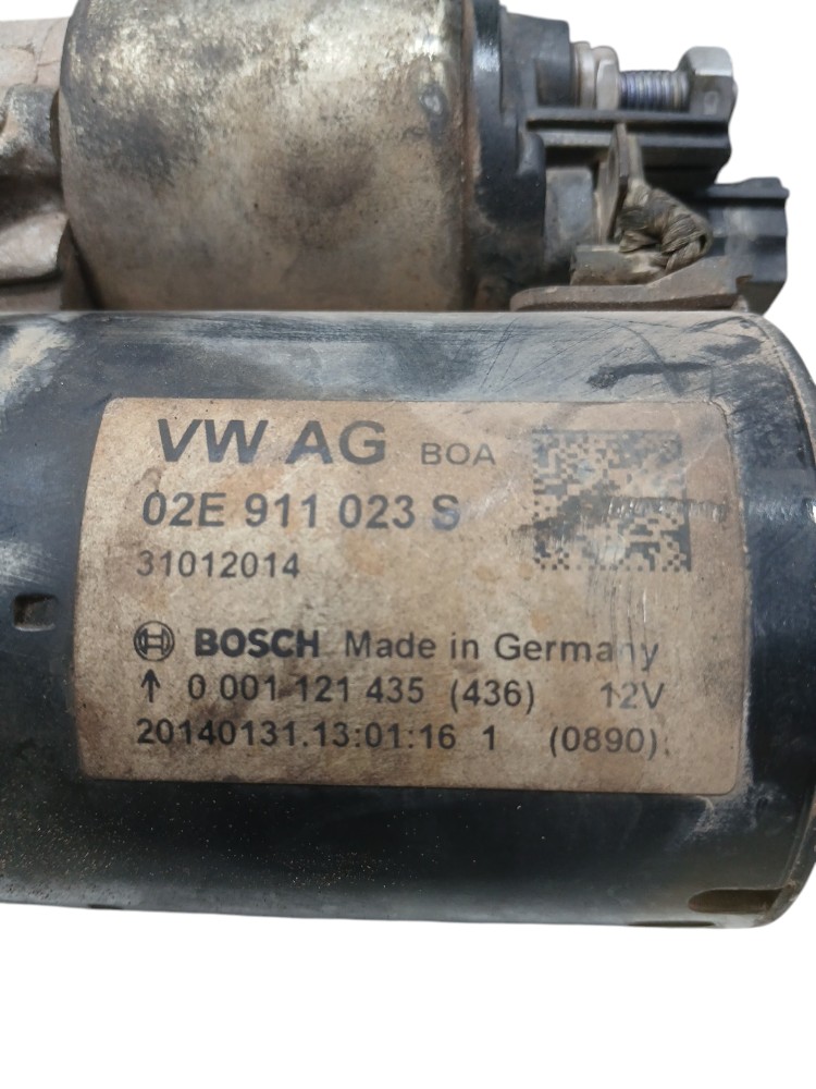 Motor De Arranque Partida Audi Q3 2.0 Turbo 2013 2014 2015 2