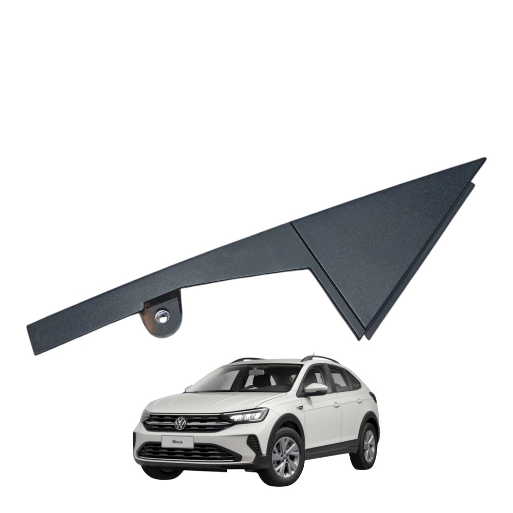 Moldura Externa Porta Traseira Esquerda Vw Nivus 1.0 T 2021 1