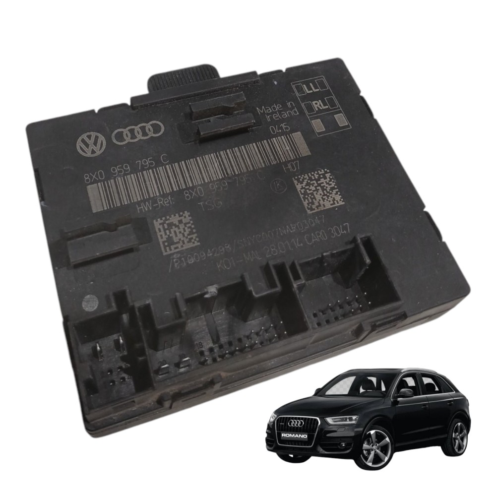 Módulo Porta Traseira Esquerda Audi Q3 2.0 Turbo 2013 2015