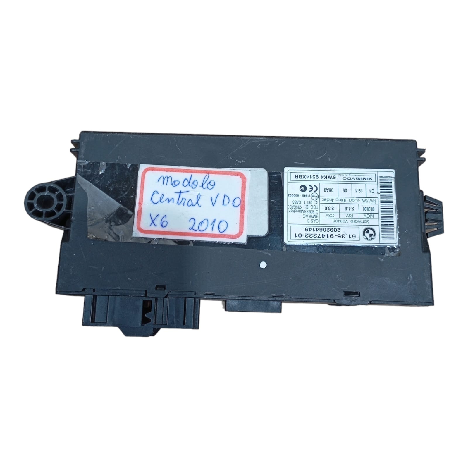 Módulo Central Conforto Bmw X6 4.4 V8 2010 E71 Cod 914722201 7