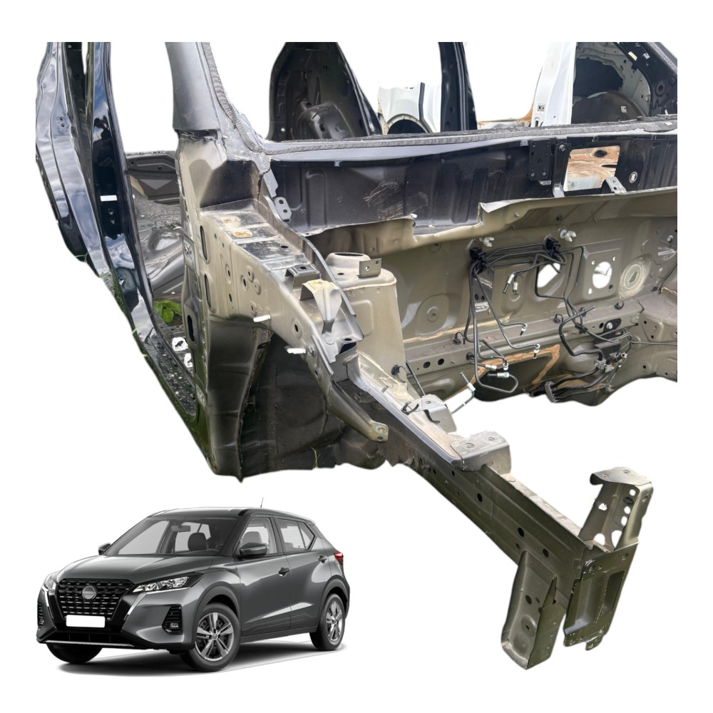 Retalho Longarina Dianteira Direita Nissan Kicks 1.6 2024