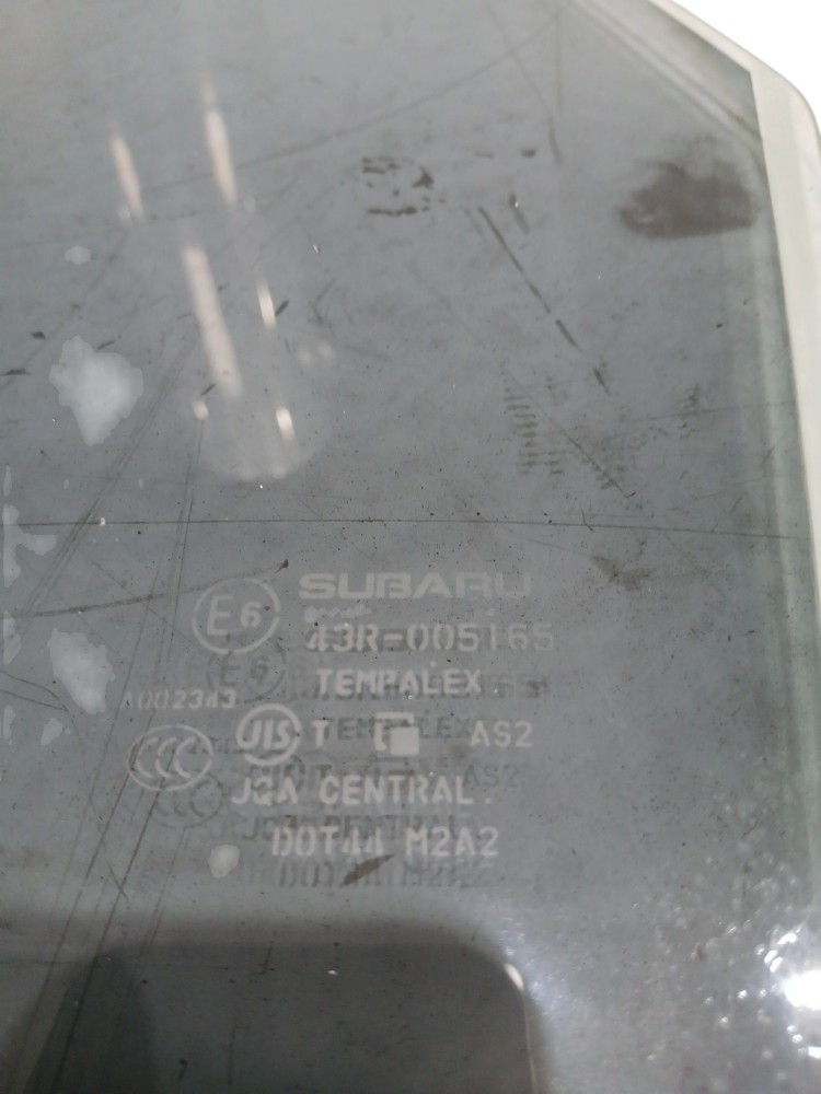 Vidro Porta Traseira Esquerda Subaru Impreza 2.0 2009 2010 5