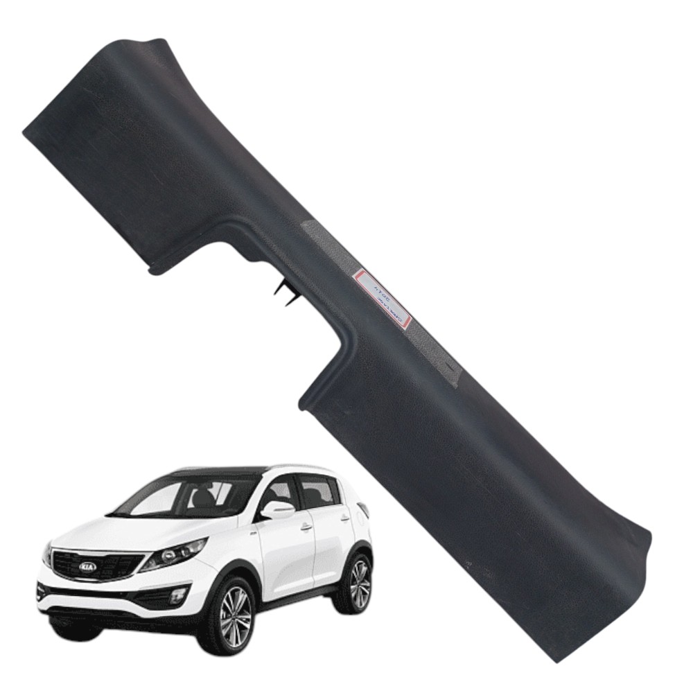 Acabamento Soleira Esquerda Kia Sportage 2014 Cod-858713w000 Preto