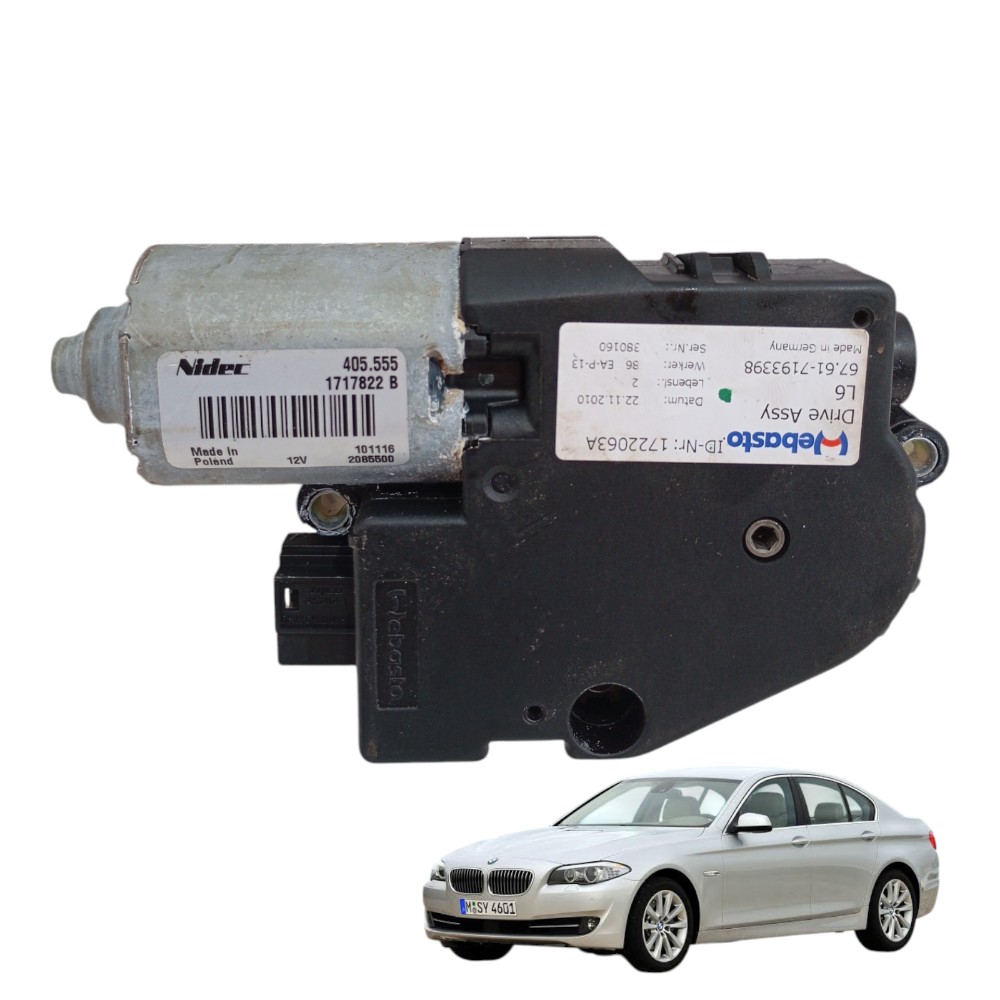 Motor Teto Solar Bmw 550i 4.4 V8 2011 Cod-7193398