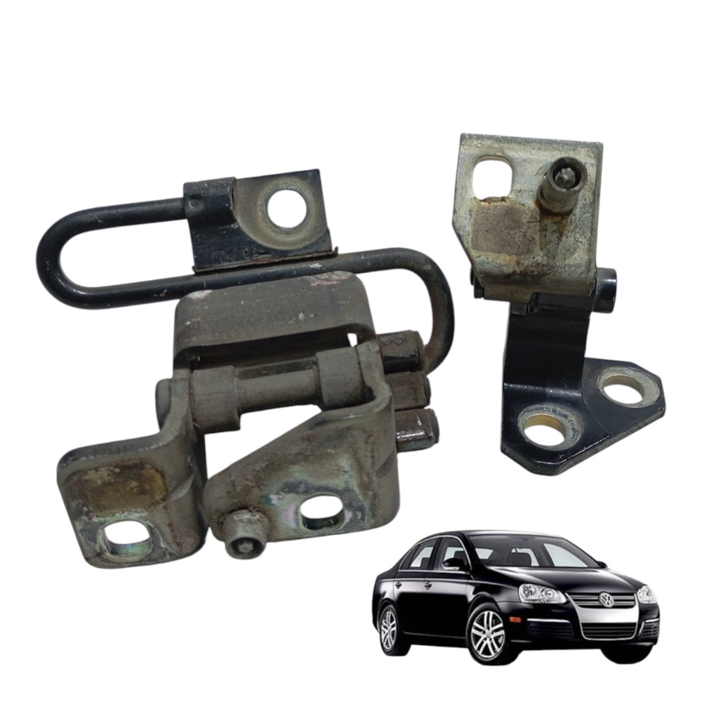 Par Dobradiça Porta Dianteira Direita Volksw Jetta 2.5 2007 1