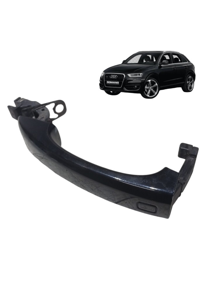 Maçaneta Externa Dianteira Esquerda Audi Q3 2.0 T 2014 2015 Preto