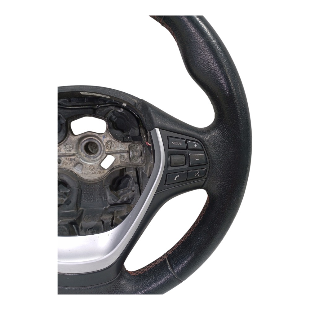 Volante Direção Com Comandos Bmw 118i 1.6 Turbo 2012 F20 Preto 4
