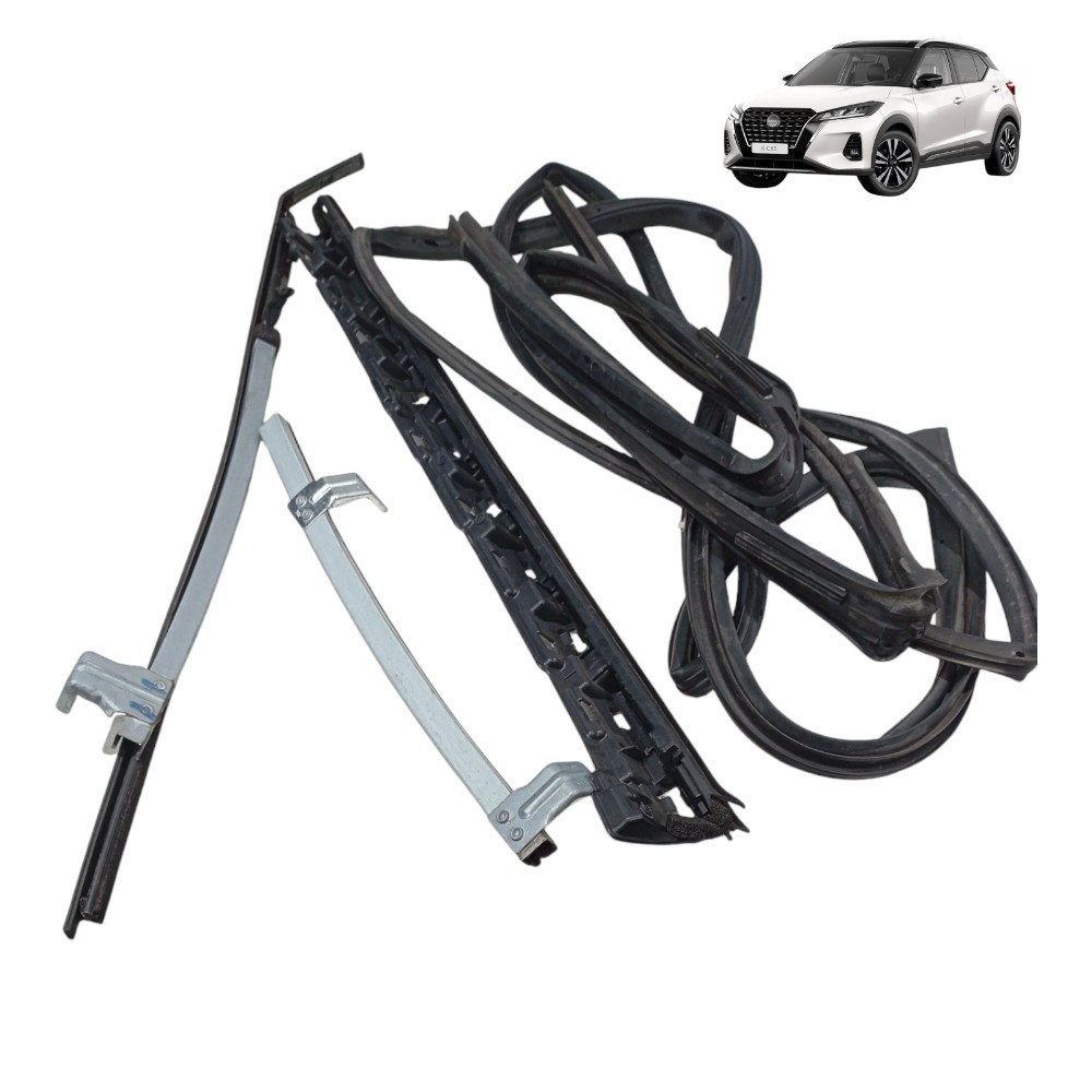 Kit Pestana Borracha De Porta  Nissan Kicks 1.6 2022 2024