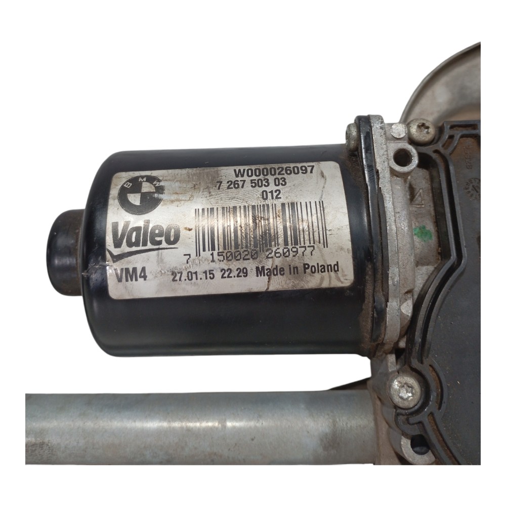Motor Máquina Limpador Parabrisa Bmw 320i 2.0 2013 A 2015 3
