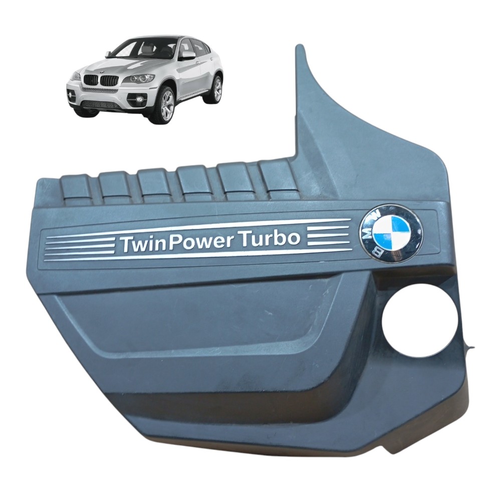 Tampa Capa Do Motor Bmw X6 4.4 V8 2010 2014 E71 Cod 7607447 1