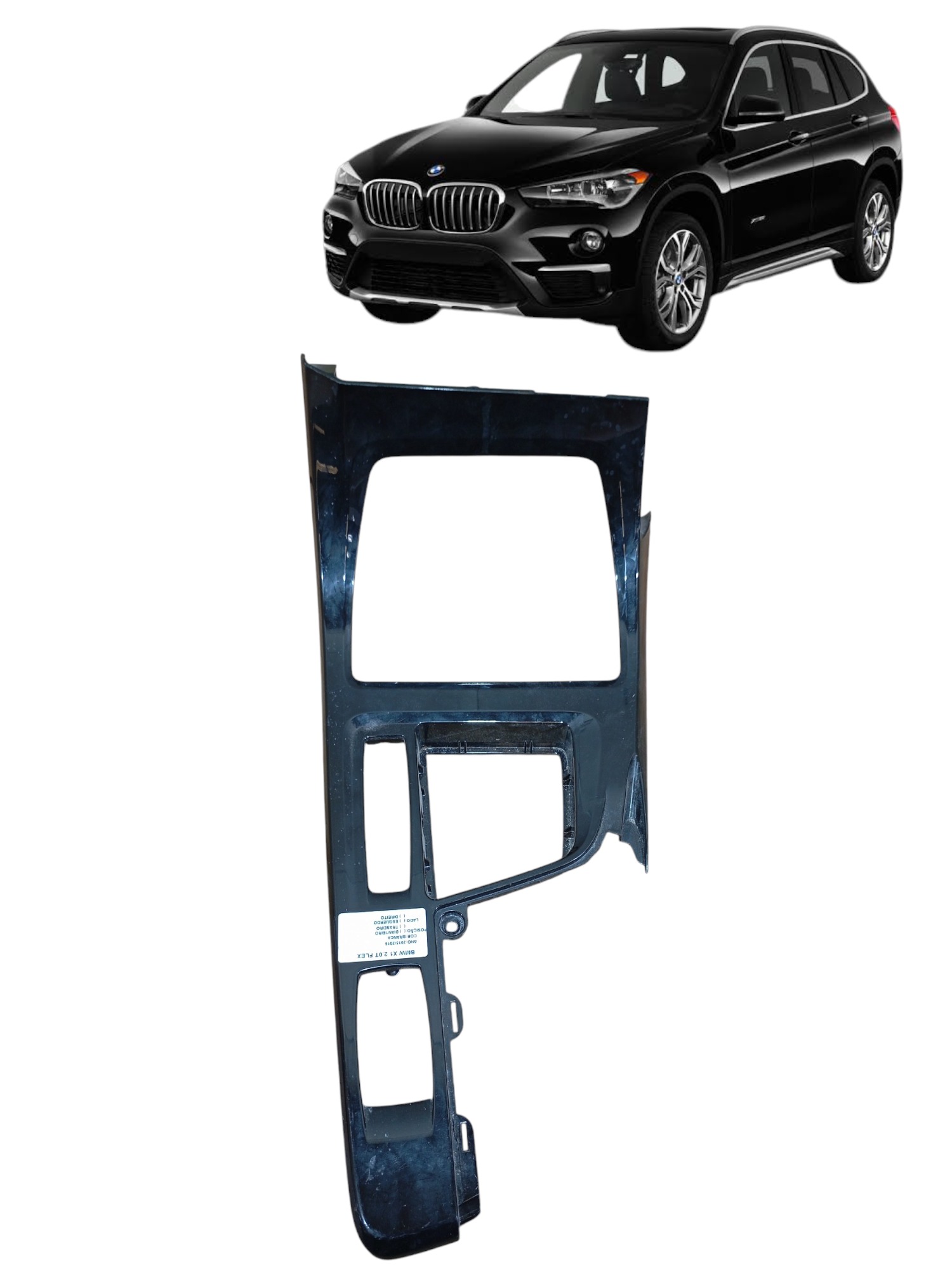 Moldura Console Central Bmw X1 2017 Cod 9292547