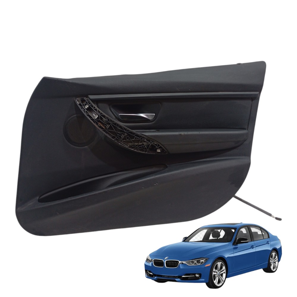 Forro De Porta Dianteira Direita Bmw 320i 2.0 2015 2083492 Preto