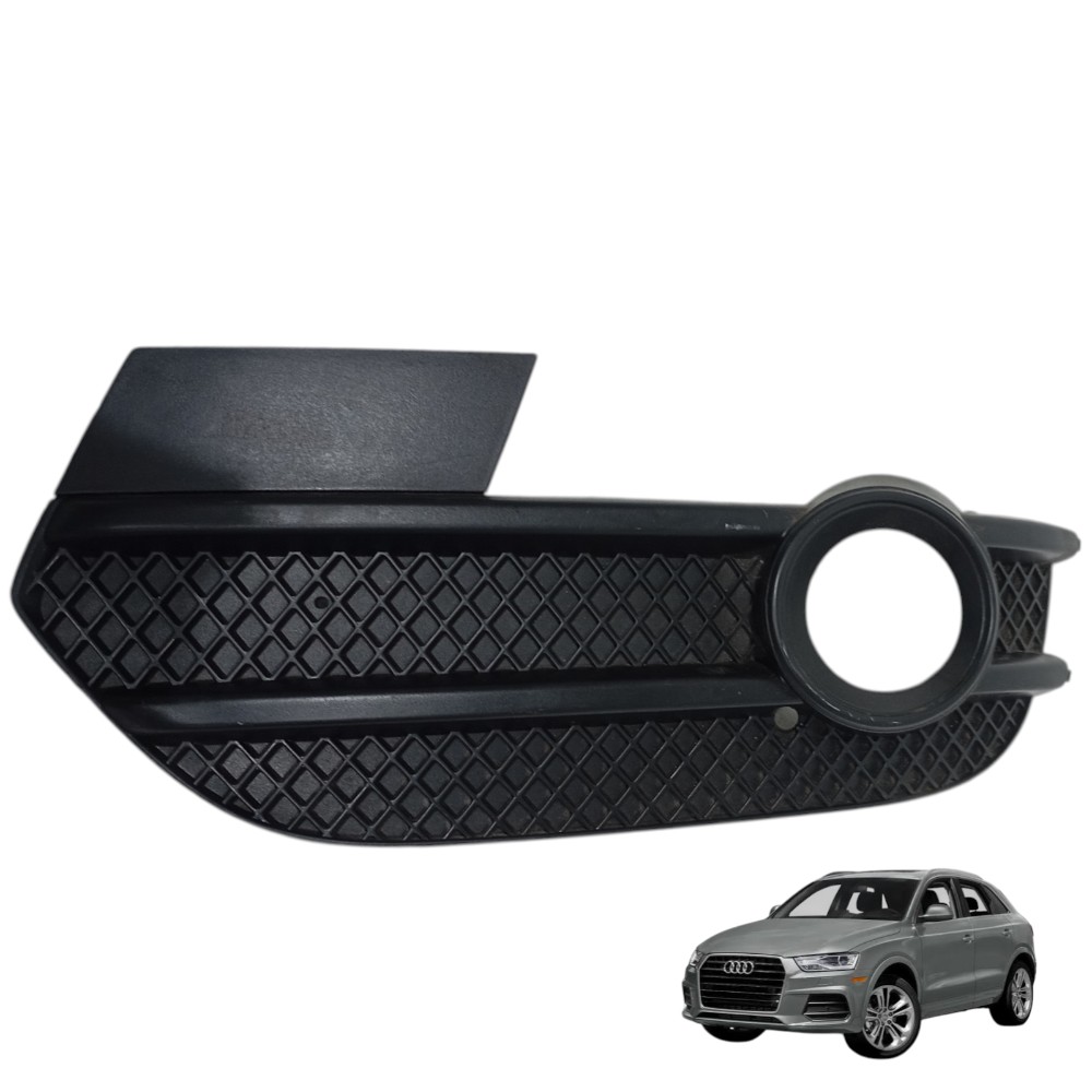 Moldura Grade Farol Milha Dianteiro Esquerdo Audi Q3 2014