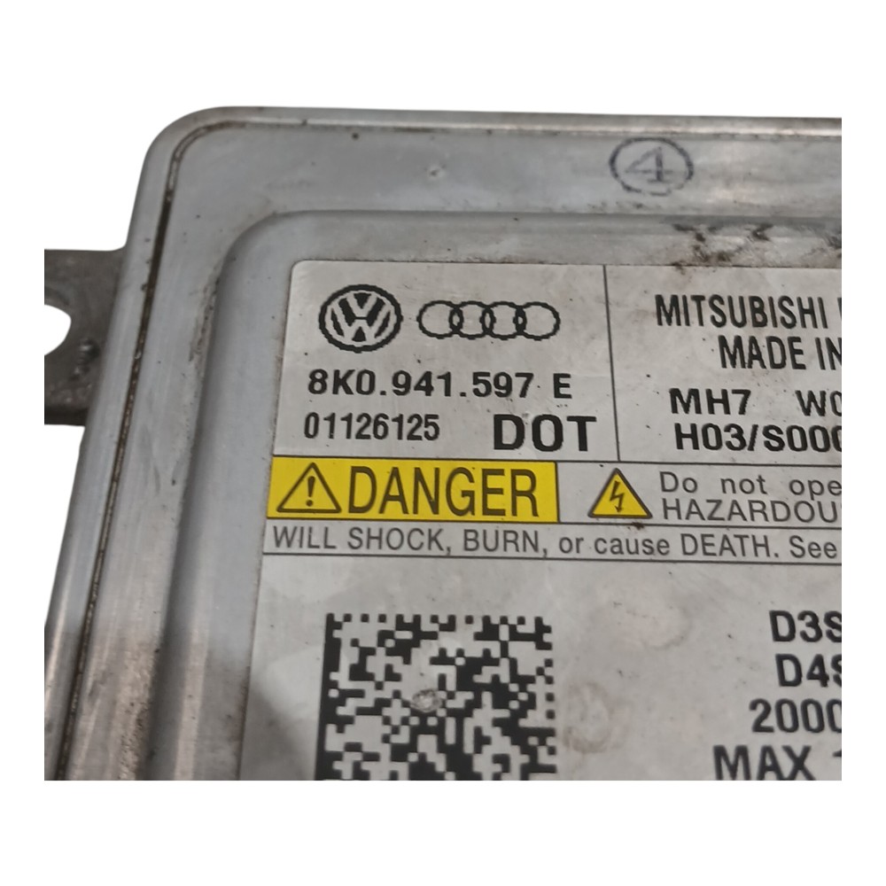 Módulo Reator Farol Xenon Audi A1 1.4 Tfsi 2013 8k0941597e 2