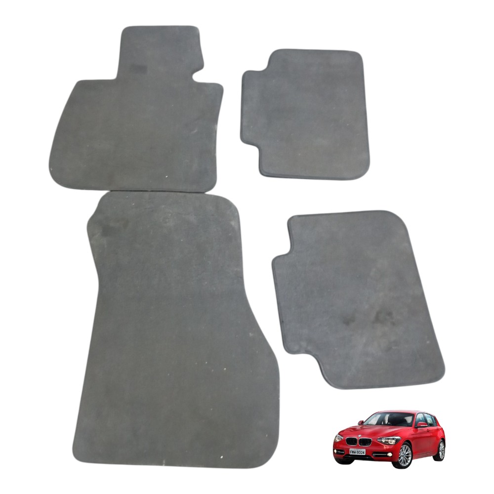 Jogo Tapetes Carpetes Bmw 118i 116i 1.6 Turbo 2013 2014 F20