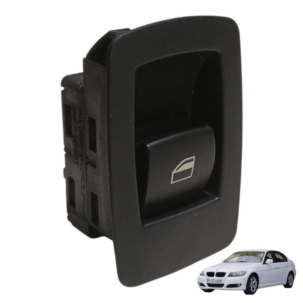 Botão Vidro Traseiro Direito Bmw 335i 3.0 Turbo 2008 E90 N54 1