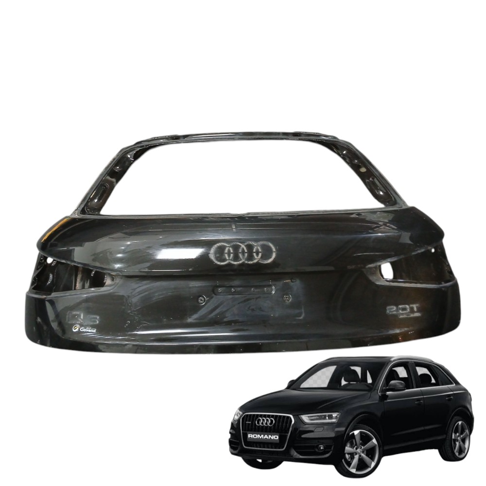 Tampa Traseira Original Audi Q3 2.0 Turbo 2013 2014 2015 Preto 1