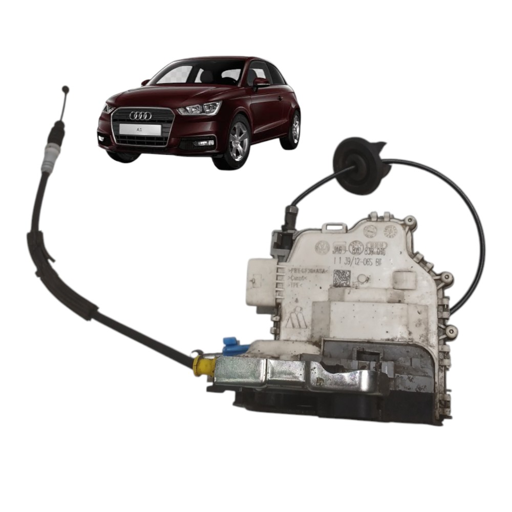 Fechadura Porta Traseira Esquerda Audi A1 1.4 Tfsi 2012 2013